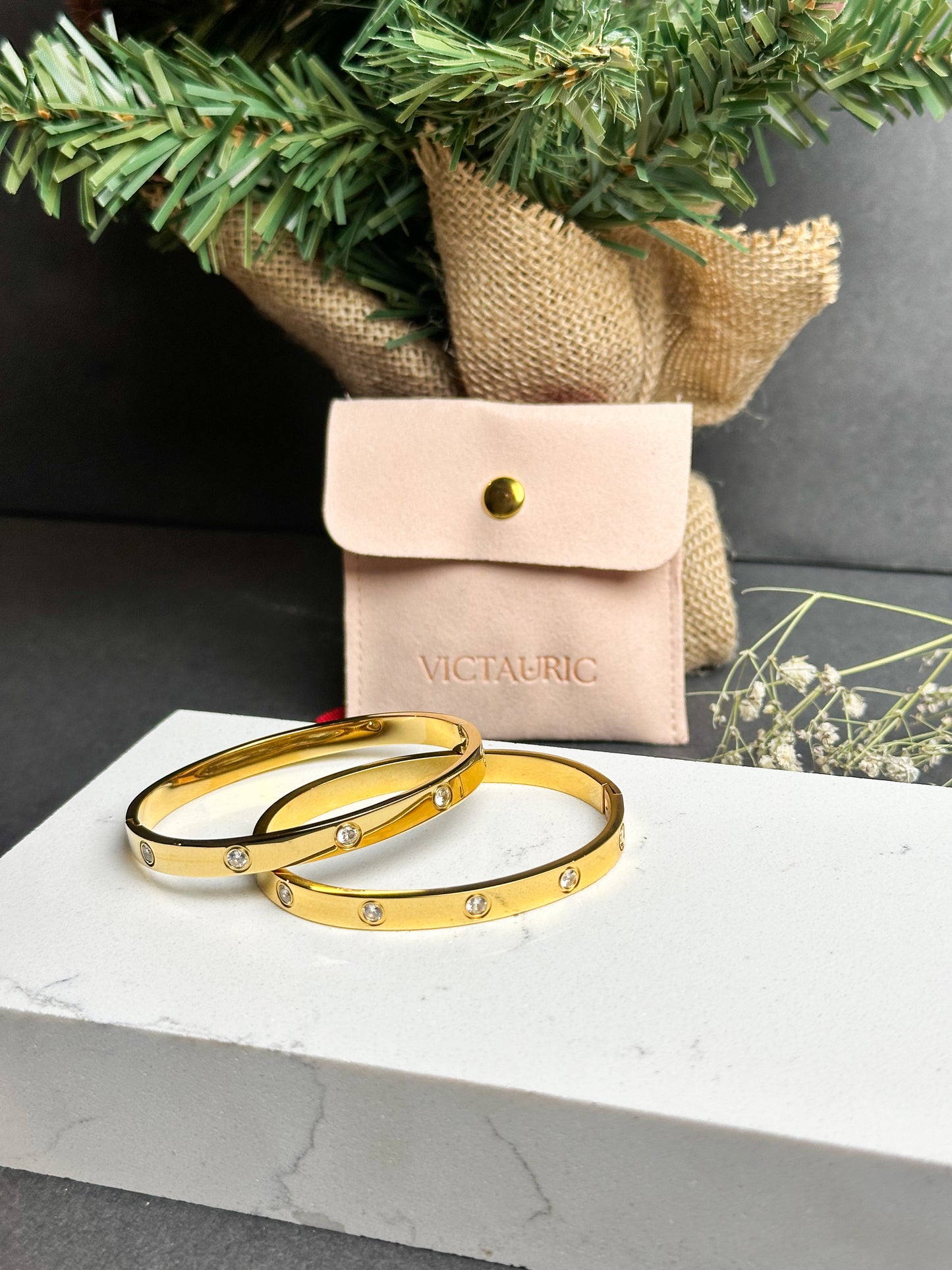 Zircon Gold Bracelet