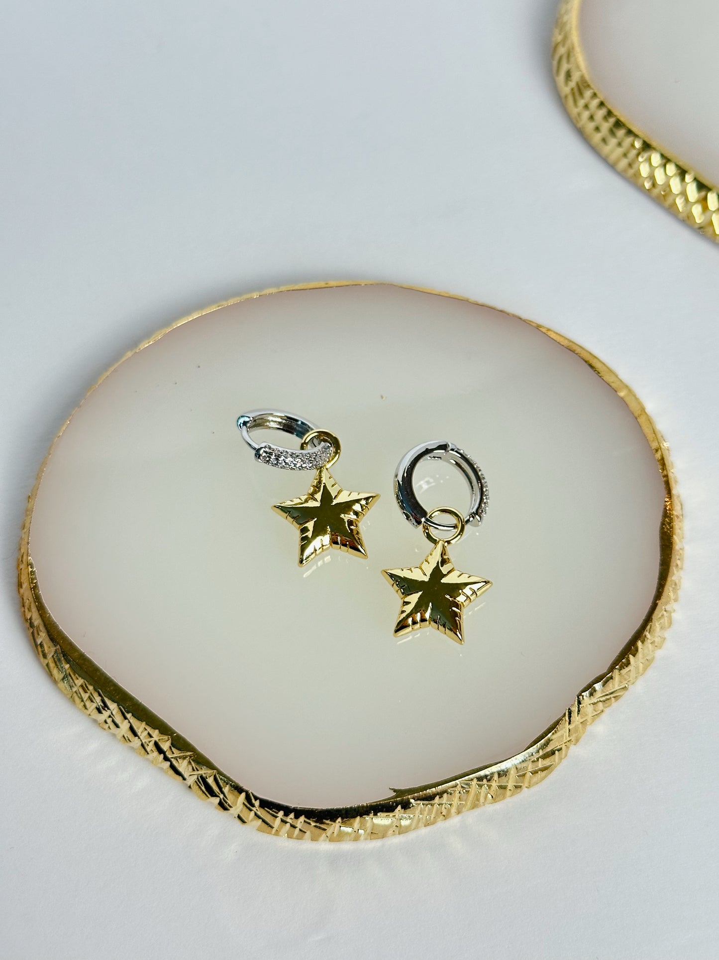Star and Heart Duo Earrings