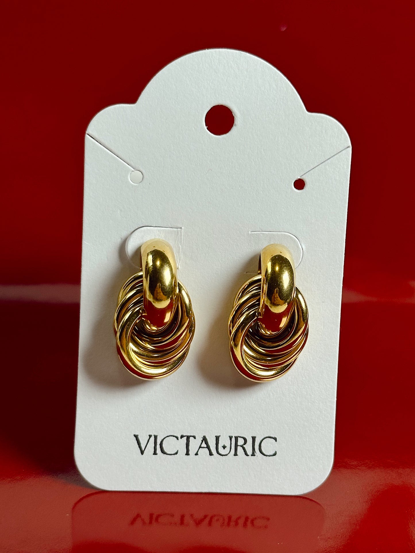 Golden Knot Earrings