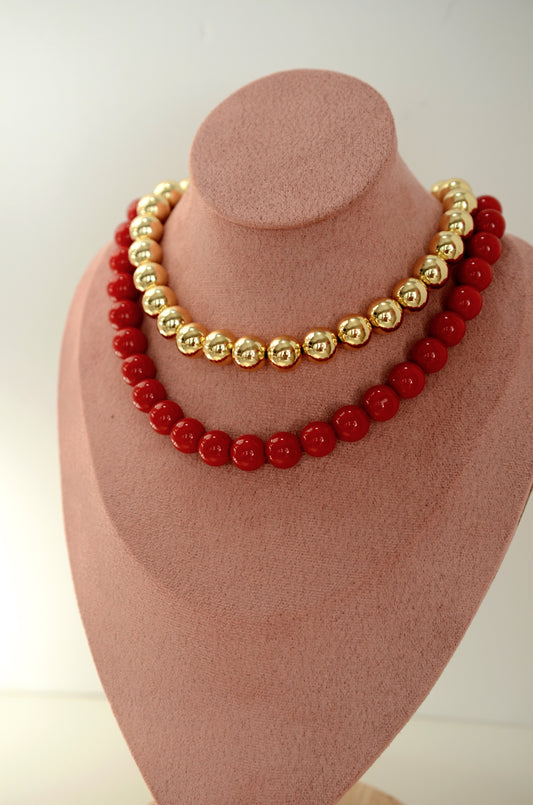 Bold Beads Necklace